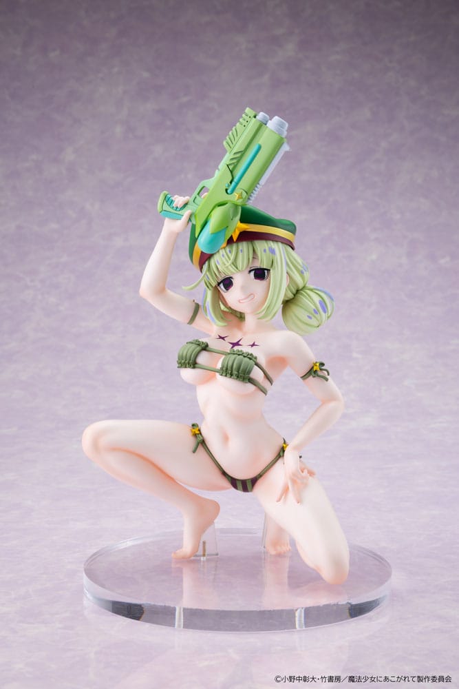 Gushing over Magical Girls Statue 1/6 Leoparde Swimsuit Ver. 22 cm  4942330381618