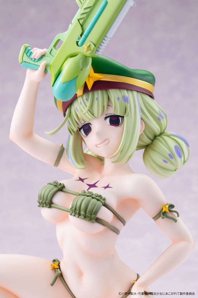 Gushing over Magical Girls Statue 1/6 Leoparde Swimsuit Ver. 22 cm  4942330381618