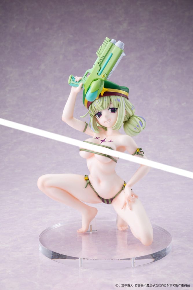 Gushing over Magical Girls Statue 1/6 Leoparde Swimsuit Ver. 22 cm  4942330381618