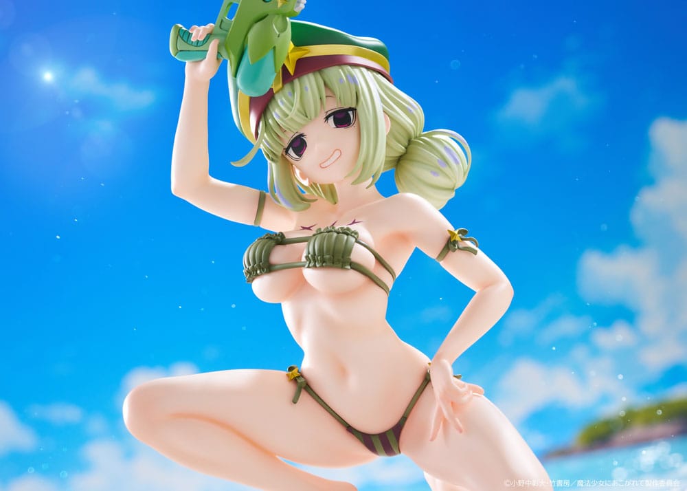 Gushing over Magical Girls Statue 1/6 Leoparde Swimsuit Ver. 22 cm  4942330381618
