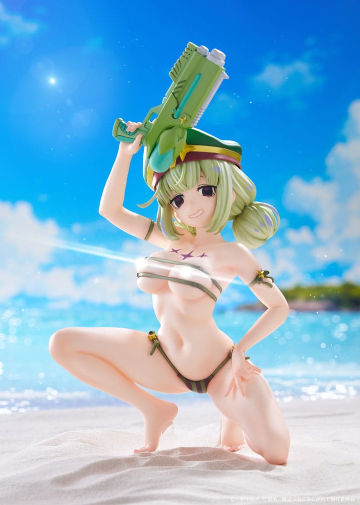 Gushing over Magical Girls Statue 1/6 Leoparde Swimsuit Ver. 22 cm  4942330381618