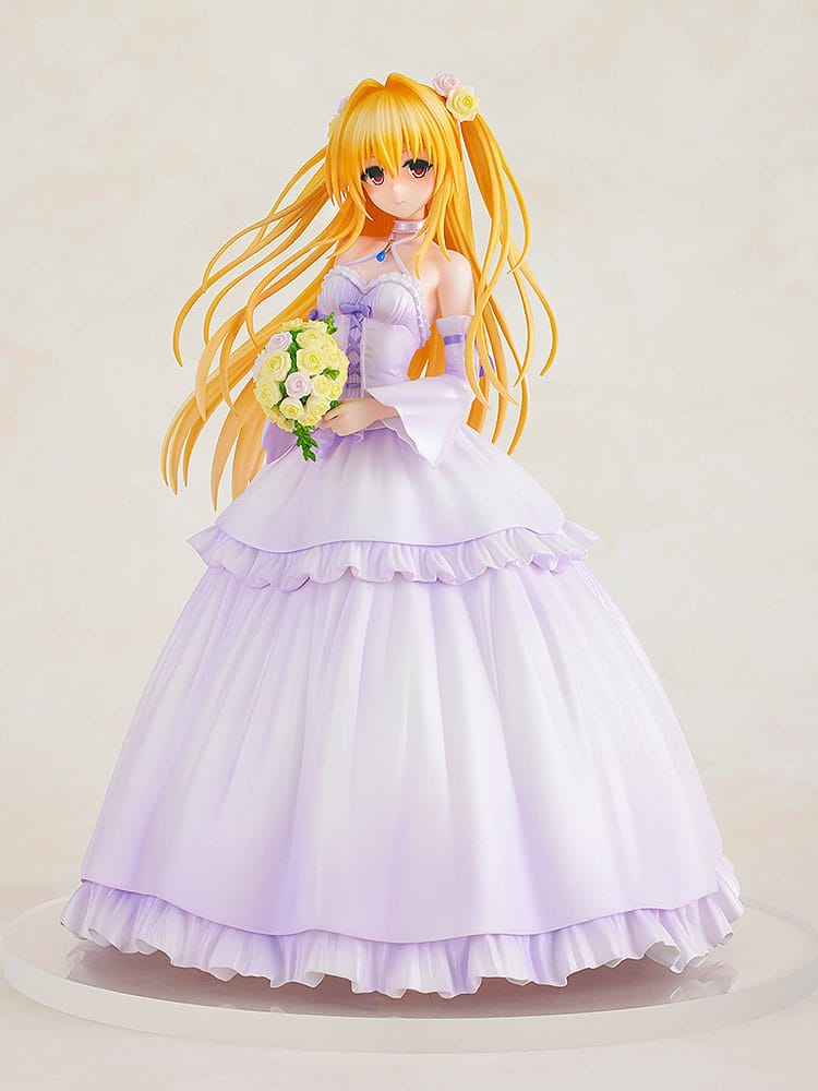 To Love-Ru Darkness PVC Statue 1/7 Golden Darkness Wedding Dress Ver. 23 cm 4935228597901