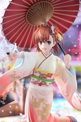 A Certain Scientific Railgun T Statue 1/7 Mikoto Misaka Furisode Kimono Ver. 28 cm  4935228639083
