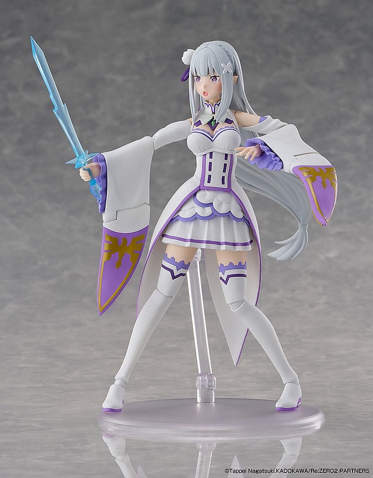 Re:Zero Starting Life in Another World Plastic Model Kit Emilia 16 cm   4935228698158