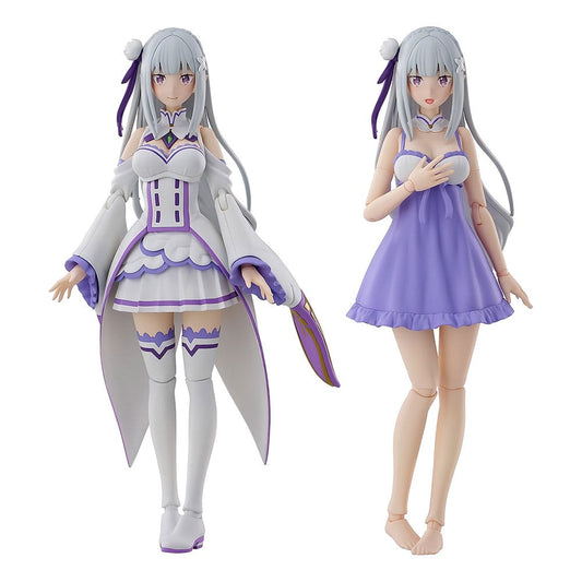 Re:Zero Starting Life in Another World Plastic Model Kit Emilia DX Ver. 16 cm   4935228698165