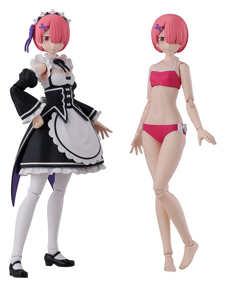 Re:ZERO -Starting Life in Another World- Kadokawa Plastic Model Series Plastic Model Kit Ram DX Ver. 16 cm 4935228698202