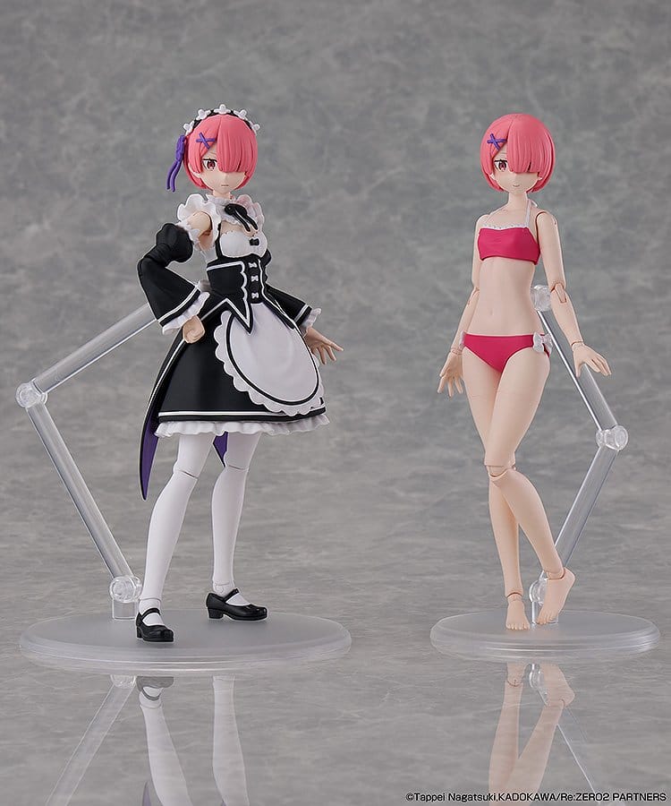 Re:ZERO -Starting Life in Another World- Kadokawa Plastic Model Series Plastic Model Kit Ram DX Ver. 16 cm 4935228698202