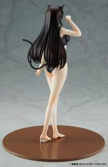 Mishiranu Joshikousei ni Kankinsareta Mangaka no Hanashi PVC Statue 1/6 Konata Competitive Swimsuit & Cat Lingerie Costume Set 26 cm 4560266125849