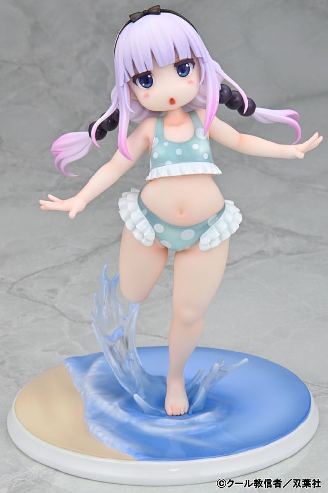 Mishiranu Joshikousei ni Kankinsareta Mangaka no Hanashi PVC Statue 1/6 Kanna Kamui Swimsuit On the Beach Ver. 20 cm 4560266126051