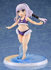 Miss Kobayashi's Dragon Maid PVC Statue 1/6 Kanna Kamui: Excited to Wear a Swimsuit at Home Ver. (Purple) 20 cm 4560266126259