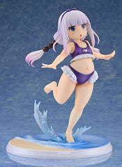 Miss Kobayashi's Dragon Maid PVC Statue 1/6 Kanna Kamui: Excited to Wear a Swimsuit at Home Ver. (Purple) 20 cm 4560266126259