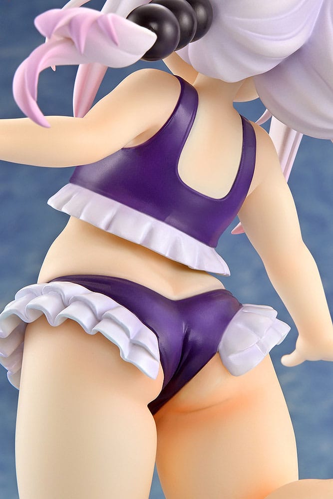 Miss Kobayashi's Dragon Maid PVC Statue 1/6 Kanna Kamui: Excited to Wear a Swimsuit at Home Ver. (Purple) 20 cm 4560266126259
