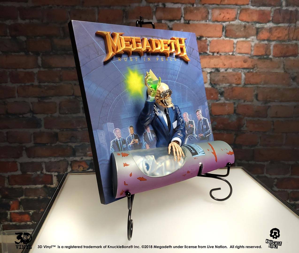 Megadeth 3D Vinyl Statue Rust In Peace 30 cm 0655646624853