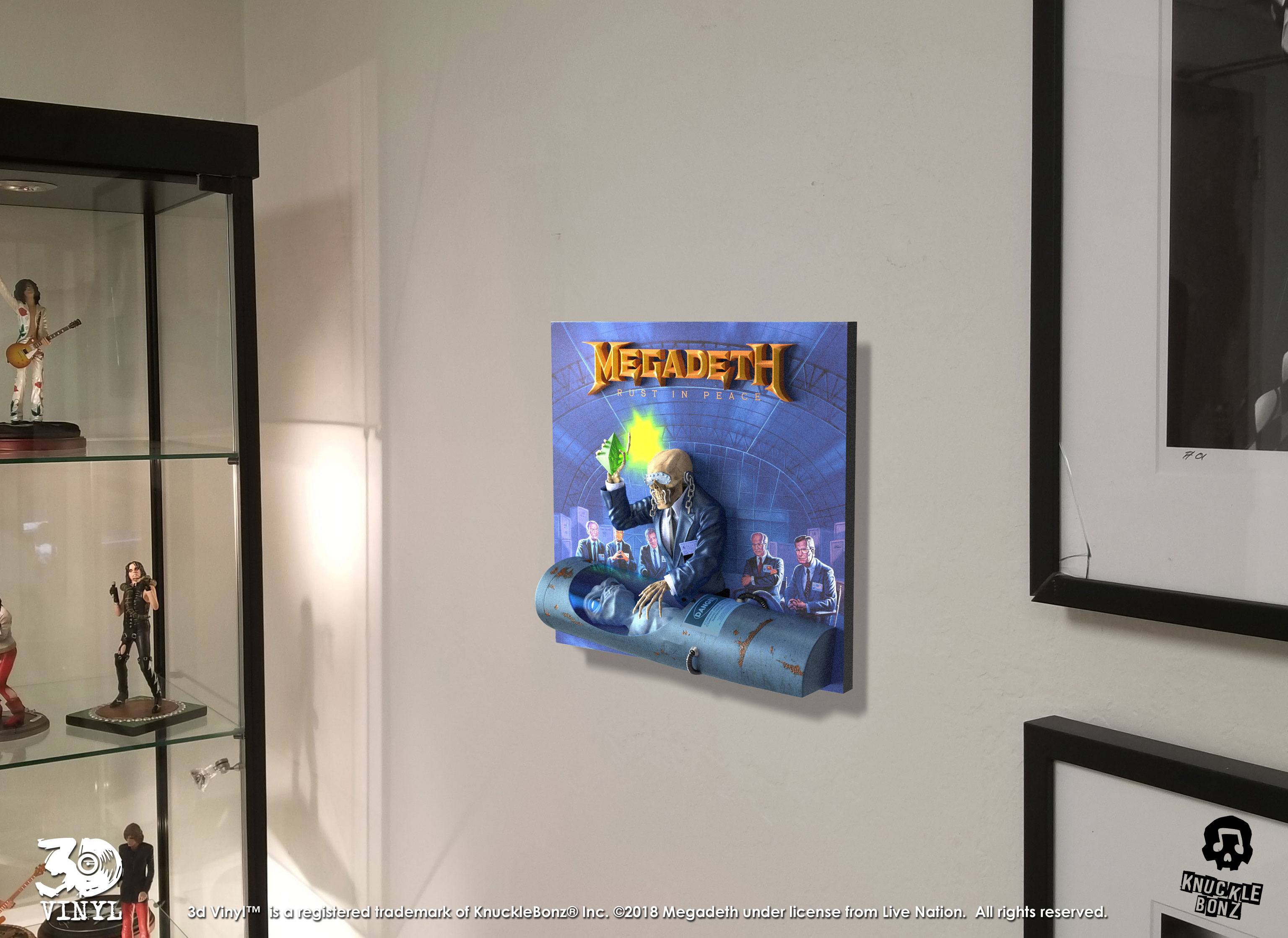 Megadeth 3D Vinyl Statue Rust In Peace 30 cm 0655646624853