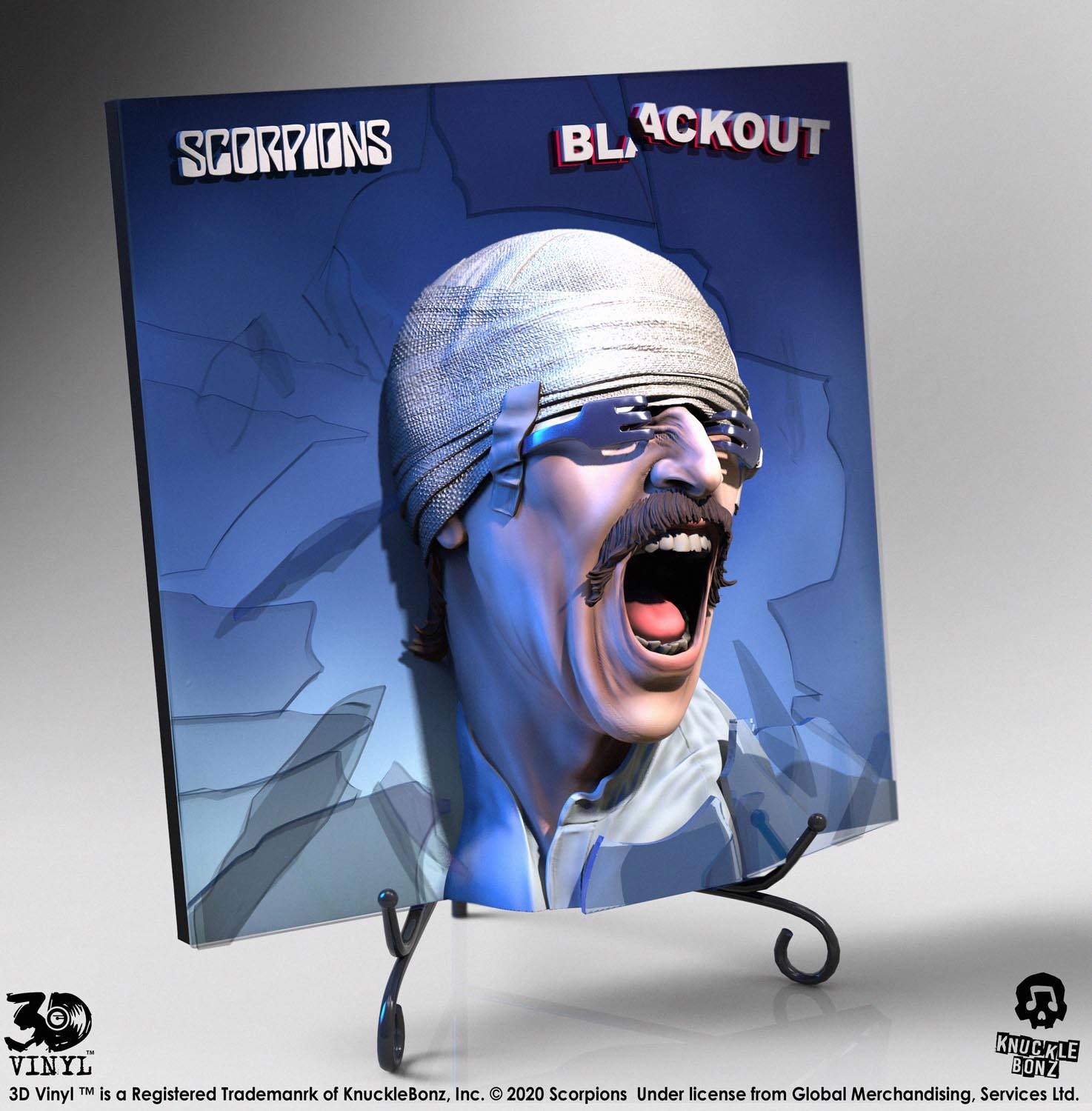 Scorpions 3D Vinyl Statue Blackout 30 cm 0655646625164