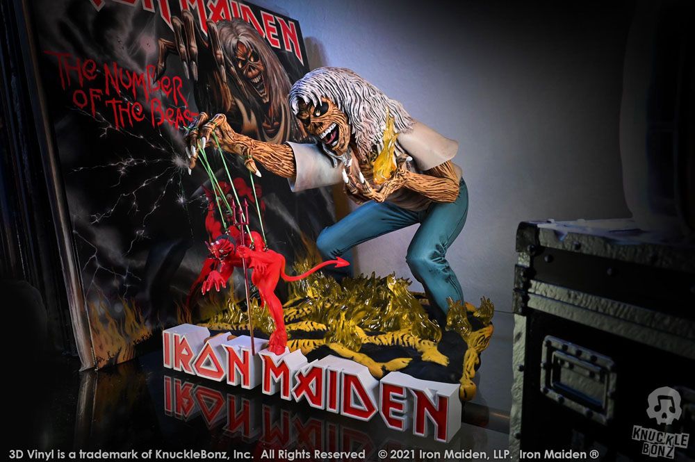 Iron Maiden 3D Vinyl Statue The Number of the Beast 20 x 21 x 24 cm 0785571595291