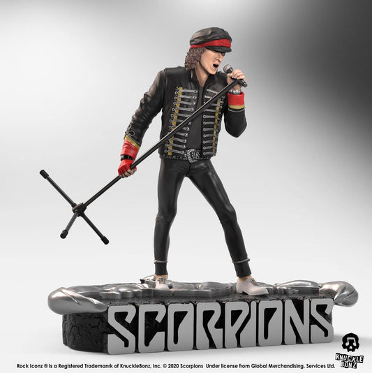 Scorpions Rock Iconz Statue Klaus Meine Limited Edition 22 cm 0655646625140