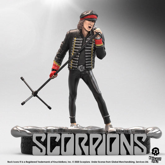 Scorpions Rock Iconz Statue Klaus Meine Limited Edition 22 cm 0655646625140