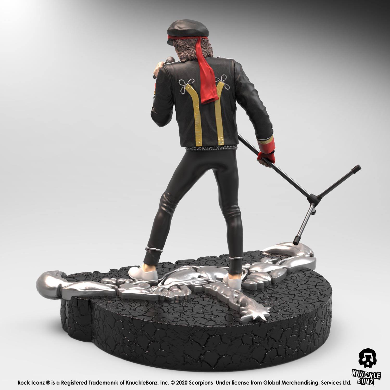 Scorpions Rock Iconz Statue Klaus Meine Limited Edition 22 cm 0655646625140