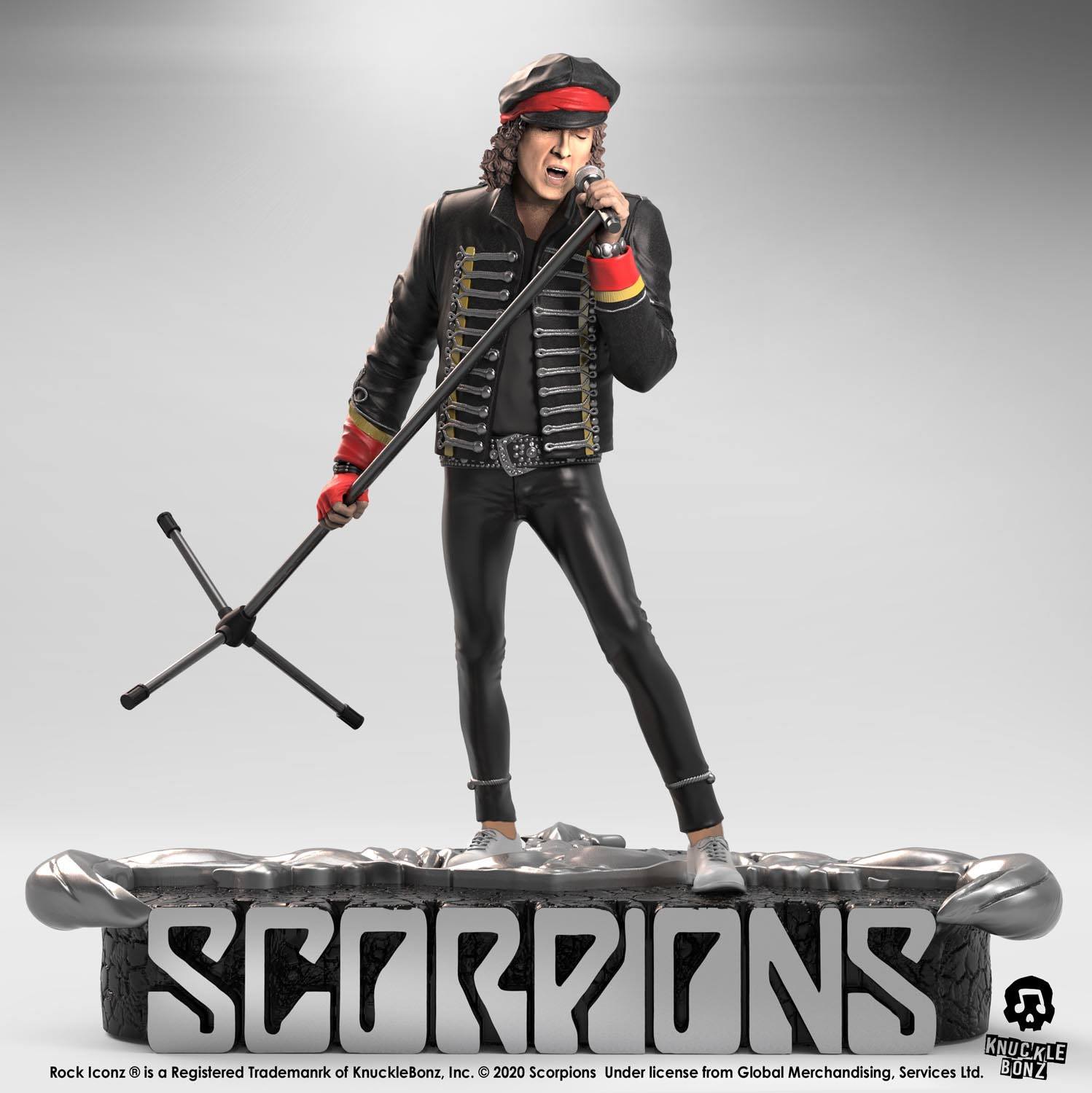 Scorpions Rock Iconz Statue Klaus Meine Limited Edition 22 cm 0655646625140