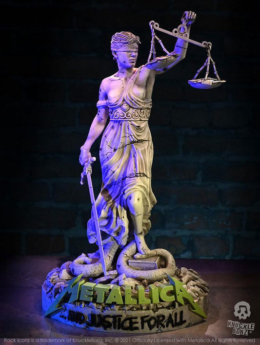 Metallica Rock Ikonz On Tour Statue Lady Justice 0785571595192