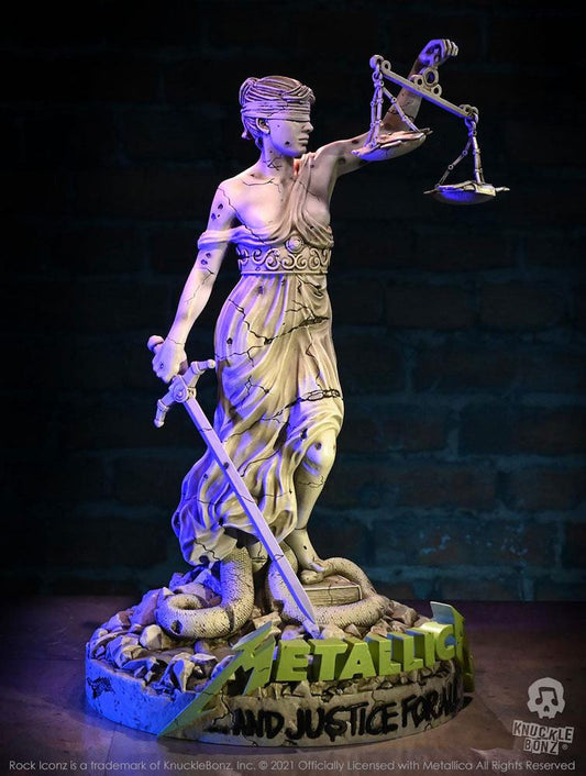 Metallica Rock Ikonz On Tour Statue Lady Justice 0785571595192