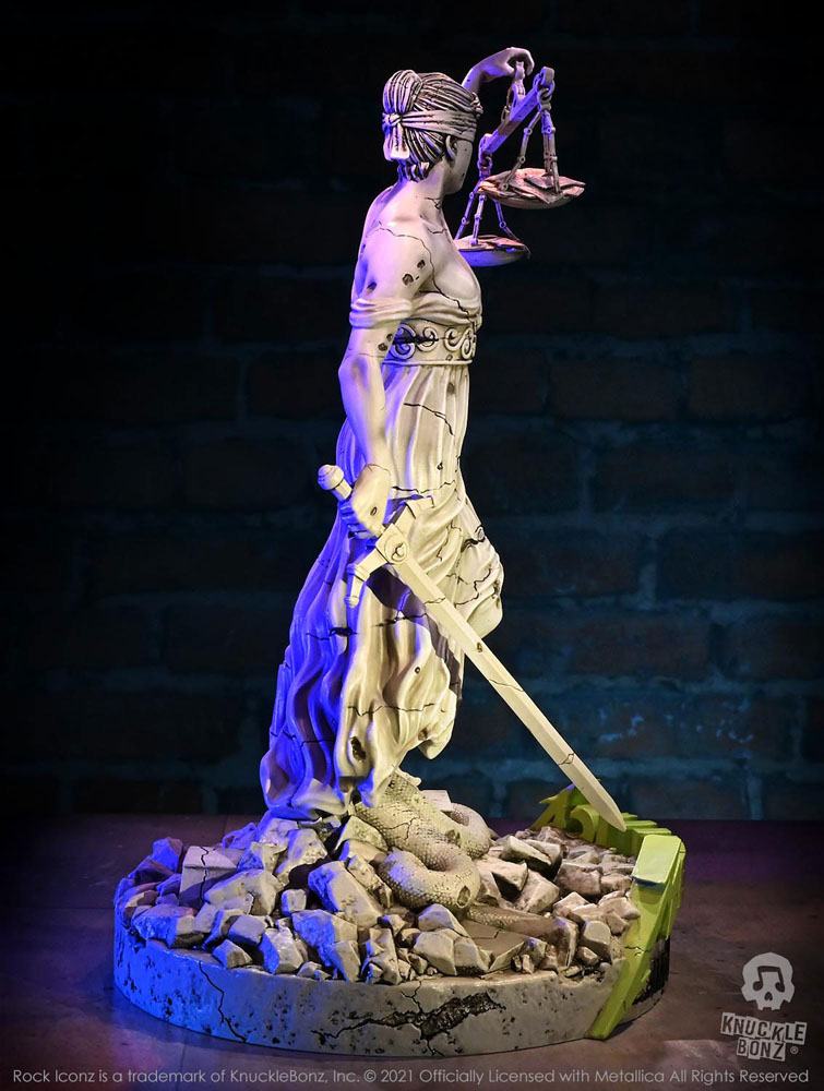 Metallica Rock Ikonz On Tour Statue Lady Justice 0785571595192