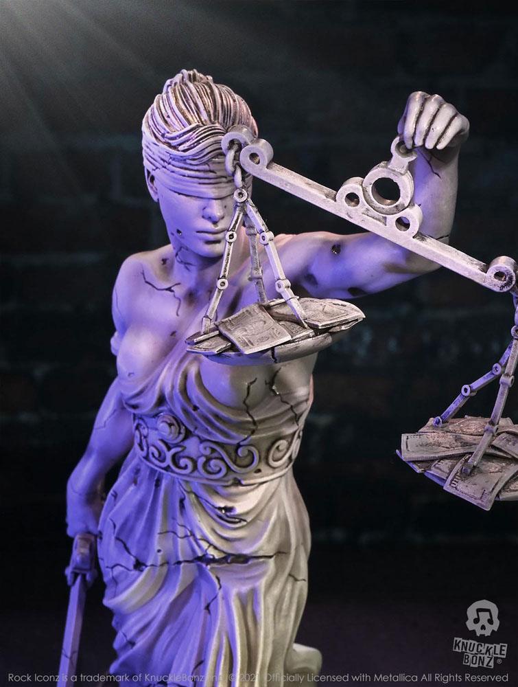 Metallica Rock Ikonz On Tour Statue Lady Justice 0785571595192
