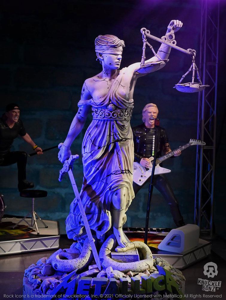 Metallica Rock Ikonz On Tour Statue Lady Justice 0785571595192