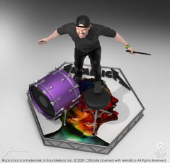 Metallica Rock Iconz Statue Lars Ulrich Limited Edition 22 cm 0655646625270