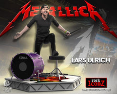 Metallica Rock Iconz Statue Lars Ulrich Limited Edition 22 cm 0655646625270