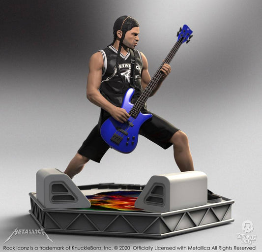 Metallica Rock Iconz Statue Robert Trujillo Limited Edition 22 cm 0655646625294