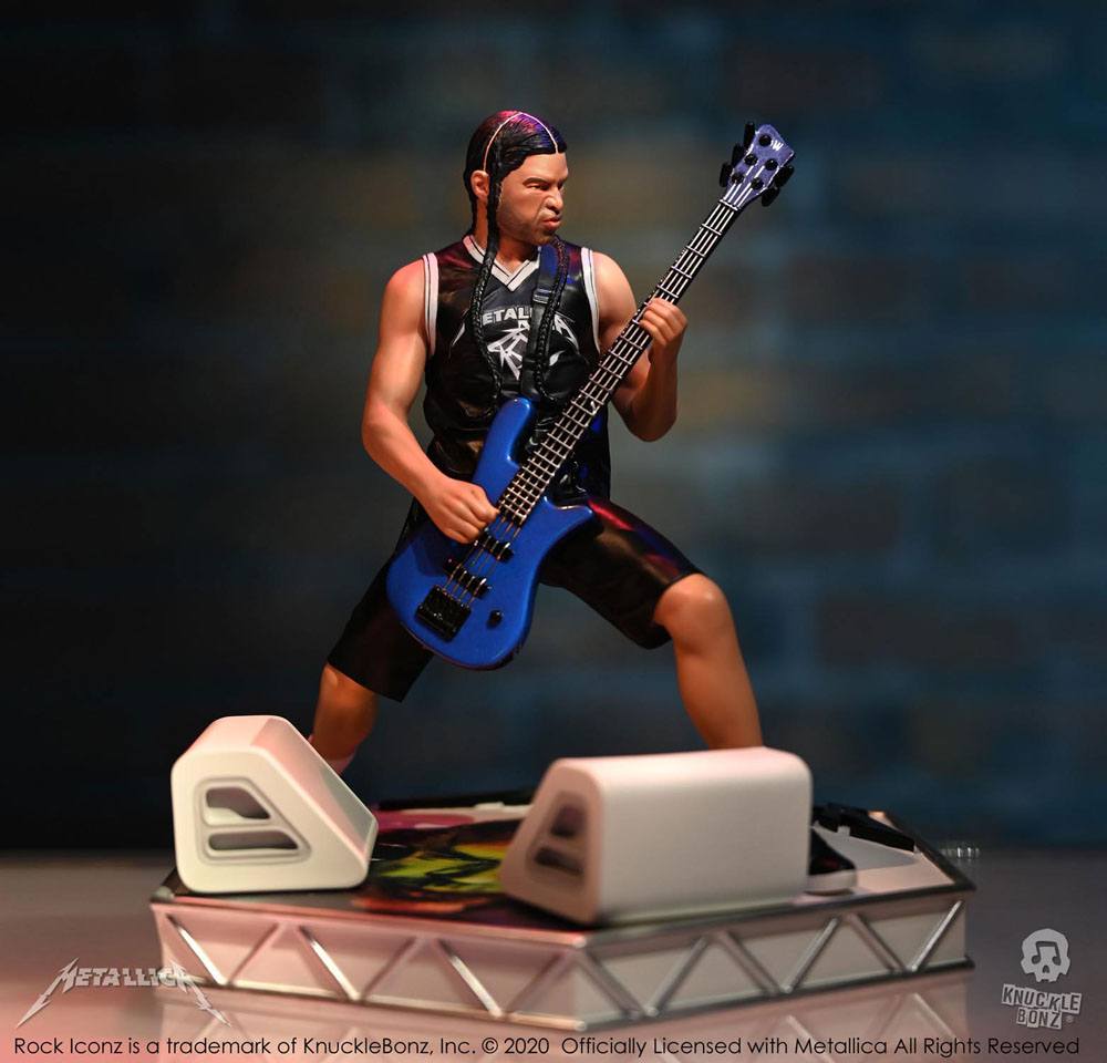 Metallica Rock Iconz Statue Robert Trujillo Limited Edition 22 cm 0655646625294