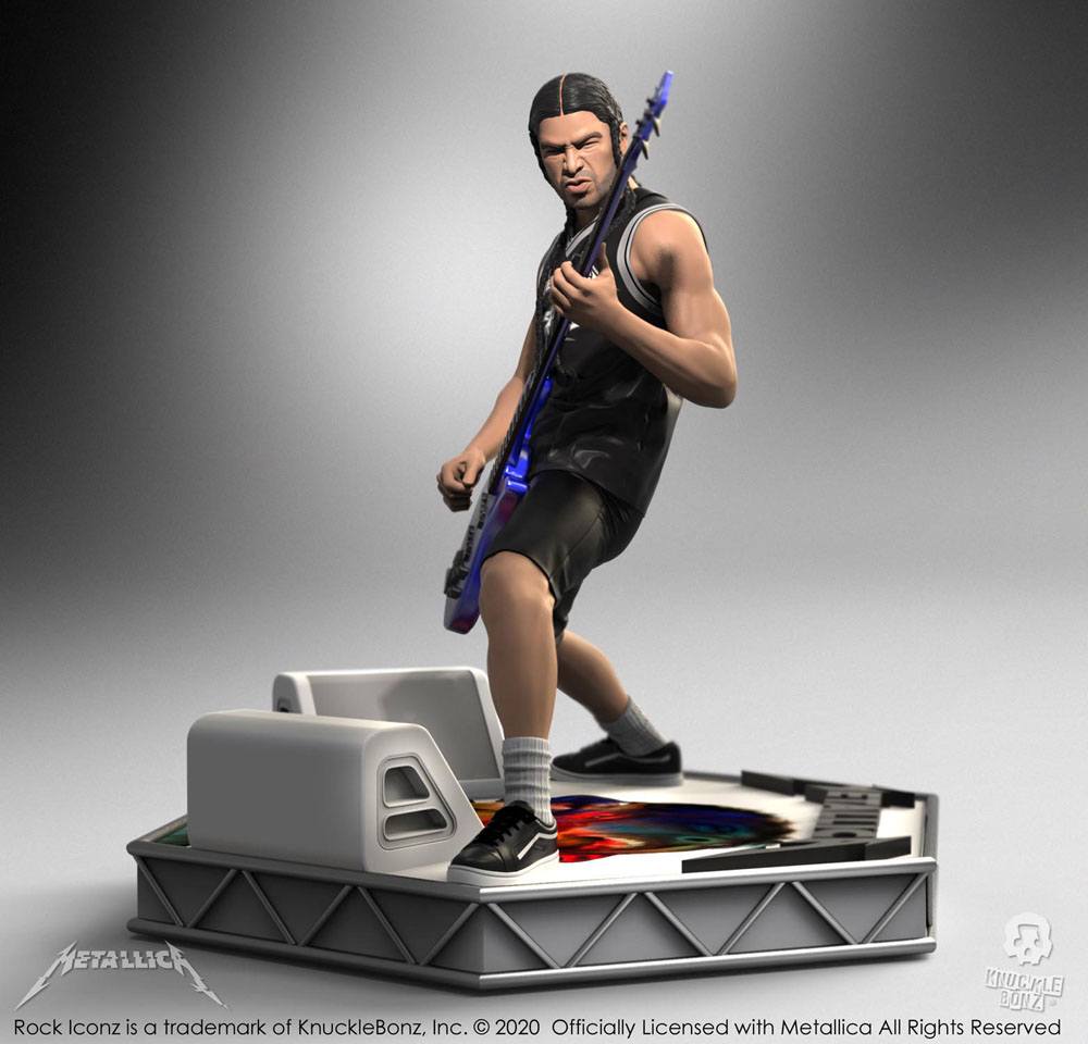 Metallica Rock Iconz Statue Robert Trujillo Limited Edition 22 cm 0655646625294