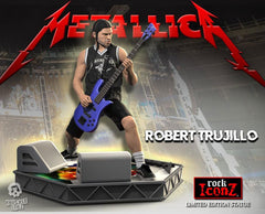 Metallica Rock Iconz Statue Robert Trujillo Limited Edition 22 cm 0655646625294