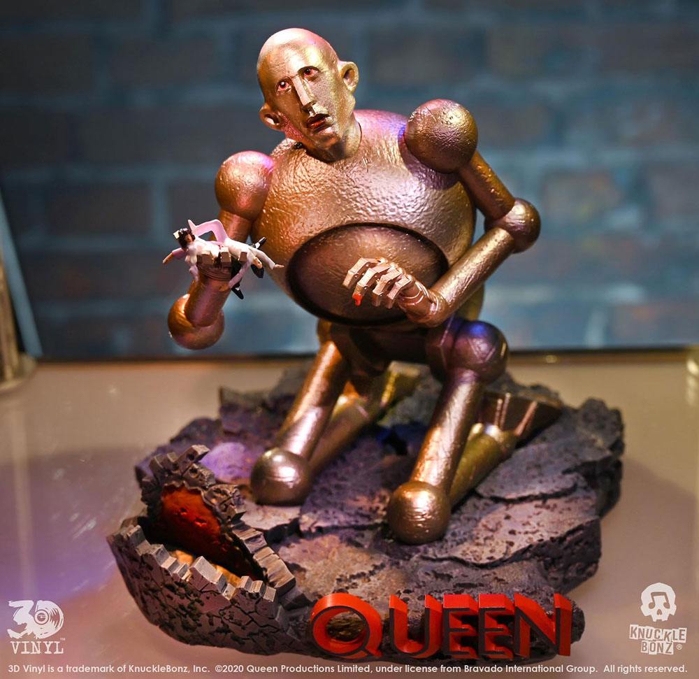 Queen 3D Vinyl Statue Queen Robot (News of the World) 20 x 21 x 24 cm 0785571595123
