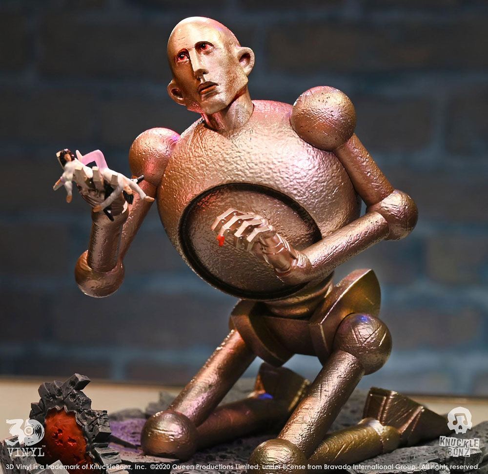 Queen 3D Vinyl Statue Queen Robot (News of the World) 20 x 21 x 24 cm 0785571595123