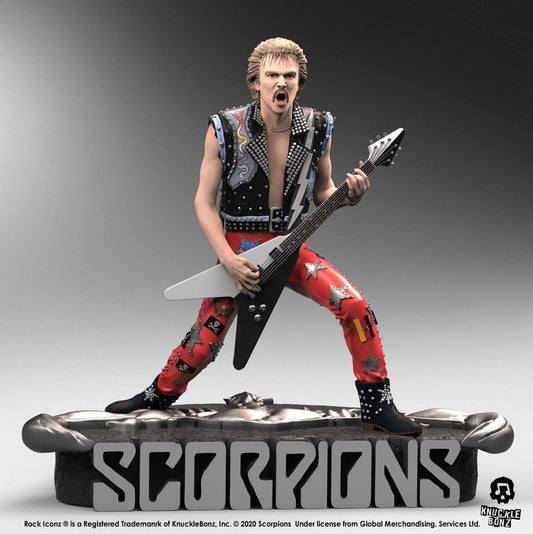 Scorpions Rock Iconz Statue Rudolf Schenker Limited Edition 22 cm 0655646625133