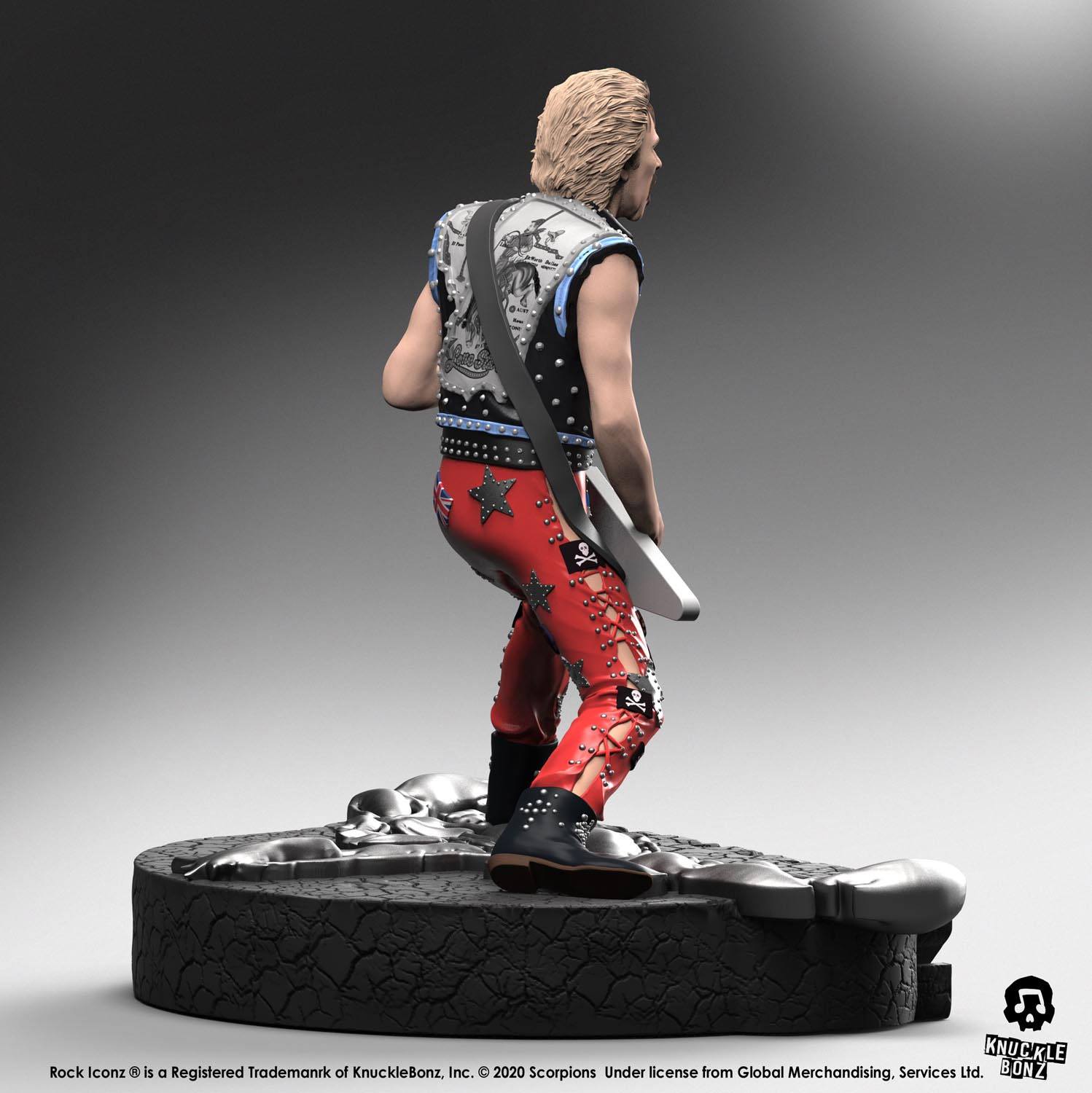Scorpions Rock Iconz Statue Rudolf Schenker Limited Edition 22 cm 0655646625133