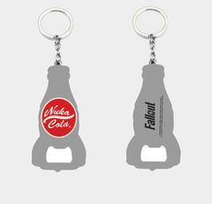 Fallout Keychain with Bottle Opener Nuka Cola Logo 8718526417043