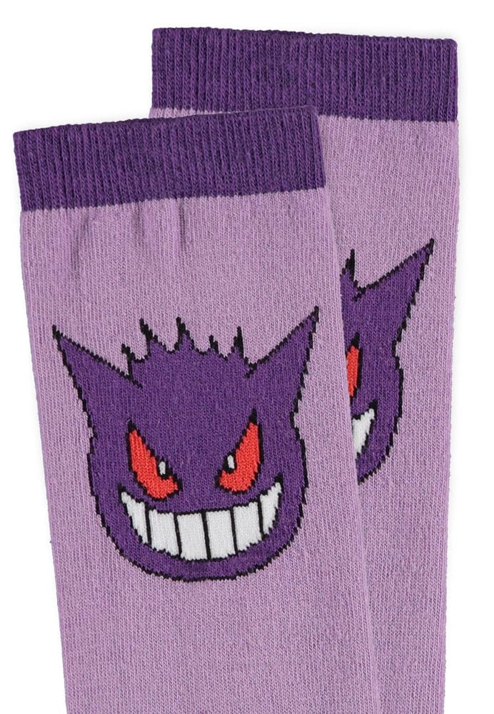 Pokémon Knee High Socks Gengar 35-38 8718526155594