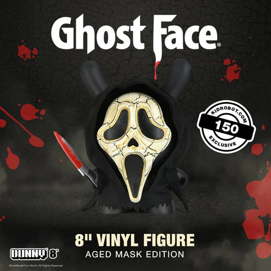 Ghost Face Dunny Art Toy Vinyl Figure Aged Mask Edition 20 cm 0883975193935