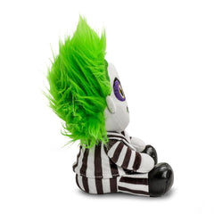 Beetlejuice Phunny Plush Figure Beetlejuice Sitting with Striped Outfit 18 cm 0883975185350