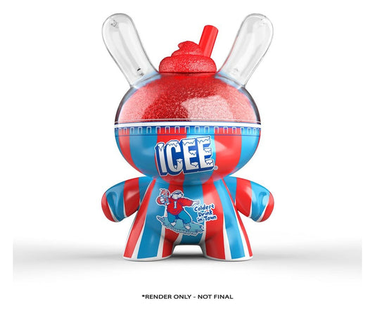 Icee Dunny Art Figure Cherry Icee 20 cm 0883975195106