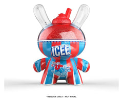 Icee Dunny Art Figure Cherry Icee 20 cm 0883975195106