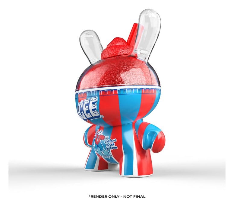 Icee Dunny Art Figure Cherry Icee 20 cm 0883975195106