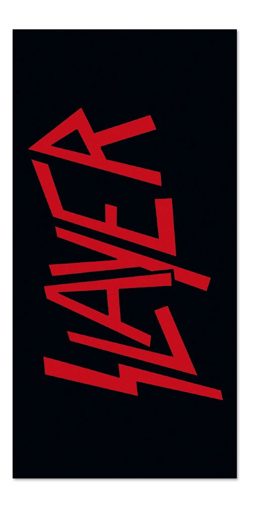 Slayer Towel Logo 150 x 75 cm 4039103997296