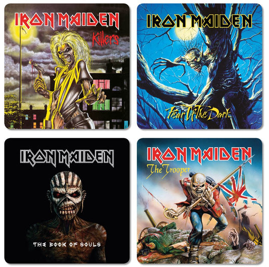 Iron Maiden Coaster Pack (4) 4039103996770