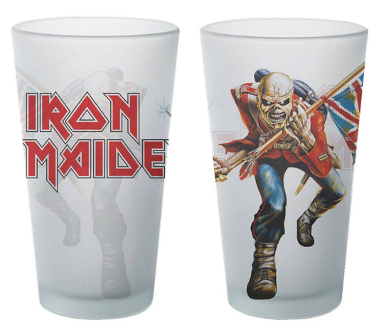 Iron Maiden Pint Glass The Trooper 4039103997029
