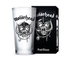 Motörhead Pint Glass Logo - Amuzzi